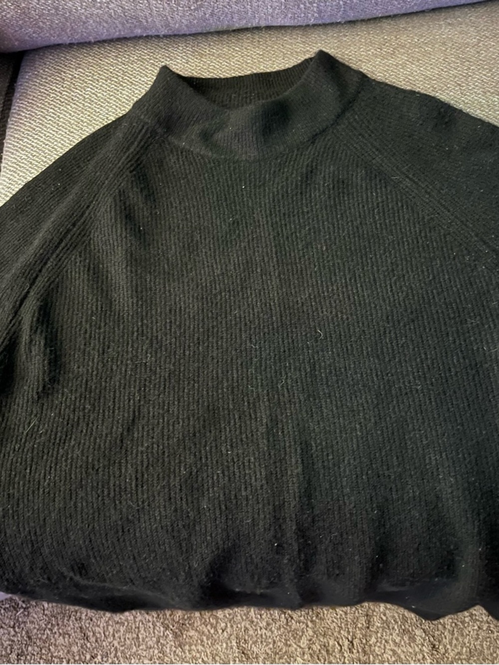 Women’s TopShop Black Mock Neck Sweater
